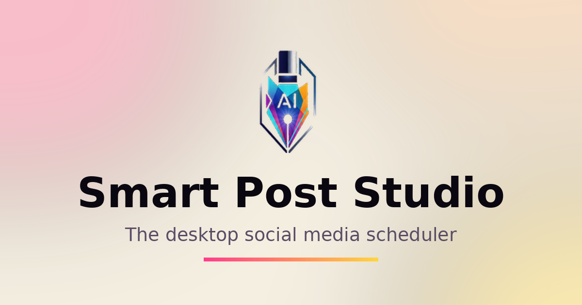 Smartpost Mix Timer AI Social Media Scheduler — Desktop, Web & Mobile — Smart Post Studio